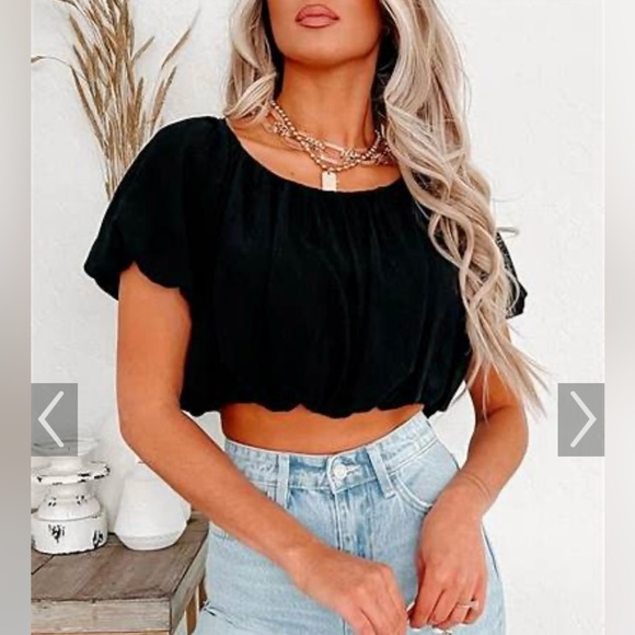 NanaMacs Tops - Ricarda Puff Sleeve Nanamacs Small